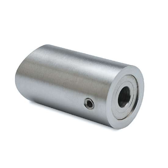 Afbeeldingen van Vlakke adapter, diameter 25,4mm RVS