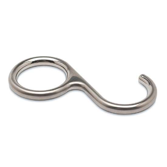Afbeeldingen van Schuifhaak, diameter 25,4mm RVS