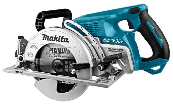 Afbeeldingen van Makita 2x18 V Cirkelzaag 185 mm DRS780Z