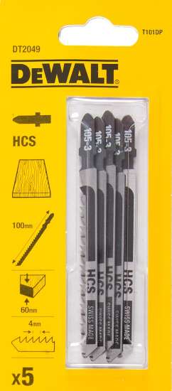 Afbeeldingen van DeWALT Decoupeerzaagblad DT2049