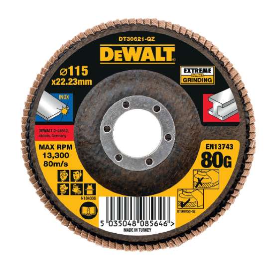 Afbeeldingen van DeWALT Lamellenschijf, vlak DT30621
