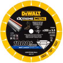 Afbeeldingen van DeWALT Extreme metal doorslijpschijf metaal DT40257