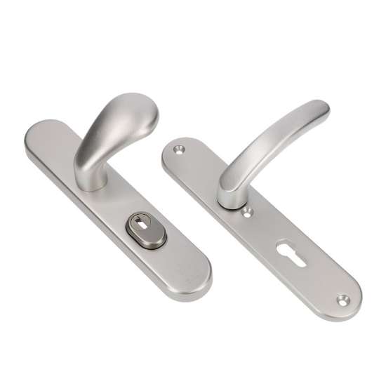 Afbeeldingen van Ami Veiligheidsbreedschild 250/15 Rotaveer Deurkruk 378 vastdraaibaar - PC92 deurdikte 53/57mm - F1 