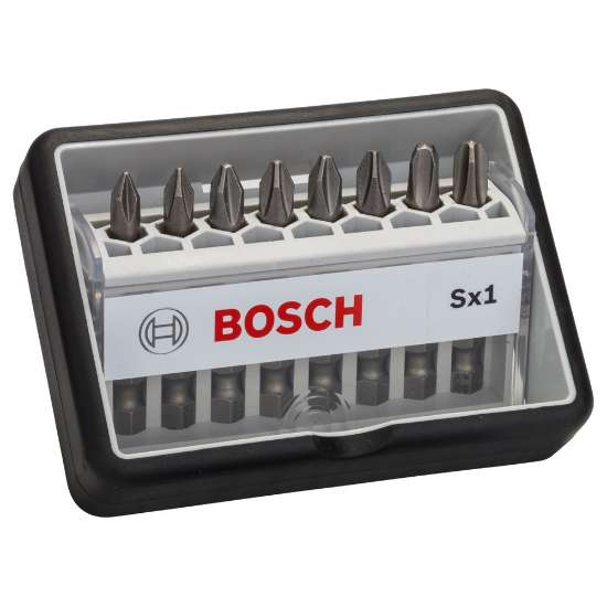 Afbeeldingen van Bosch 8-delige Robust Line bitset Sx Extra Hard