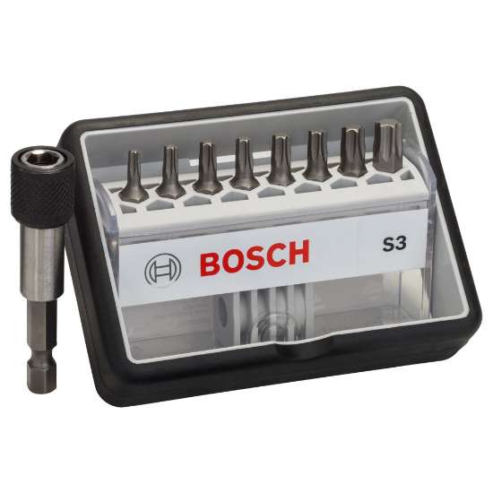 Afbeeldingen van Bosch 8+1-delige Robust Line bitset S Extra Hard