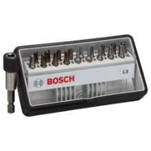 Afbeeldingen van Bosch 18+1-delige Robust Line bitset L Extra Hard