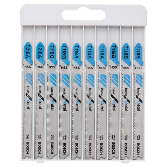 Afbeeldingen van Bosch 10-delige decoupeerzaagbladenset Basic for Metal