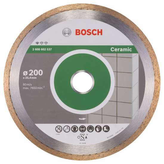 Afbeeldingen van Bosch Diamantdoorslijpschijf Standard for Ceramic