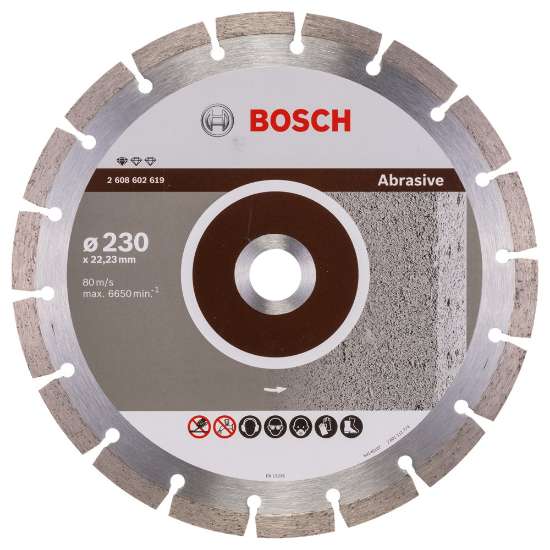 Afbeeldingen van Bosch Diamantdoorslijpschijf Standard for Abrasive