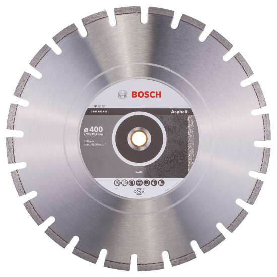 Afbeeldingen van Bosch Diamantdoorslijpschijf Standard for Asphalt