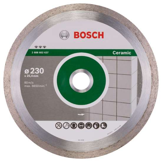 Afbeeldingen van Bosch Diamantdoorslijpschijf Best for Ceramic