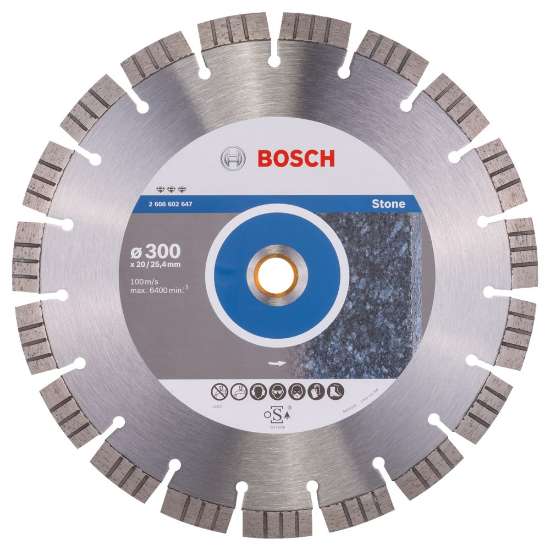 Afbeeldingen van Bosch Diamantdoorslijpschijf Best for Stone