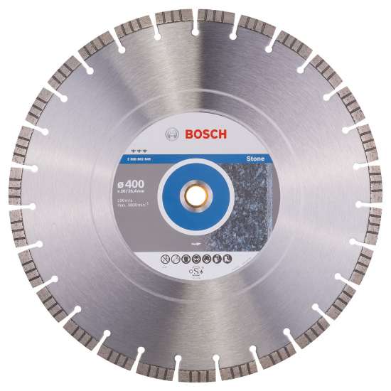 Afbeeldingen van Bosch Diamantdoorslijpschijf Best for Stone