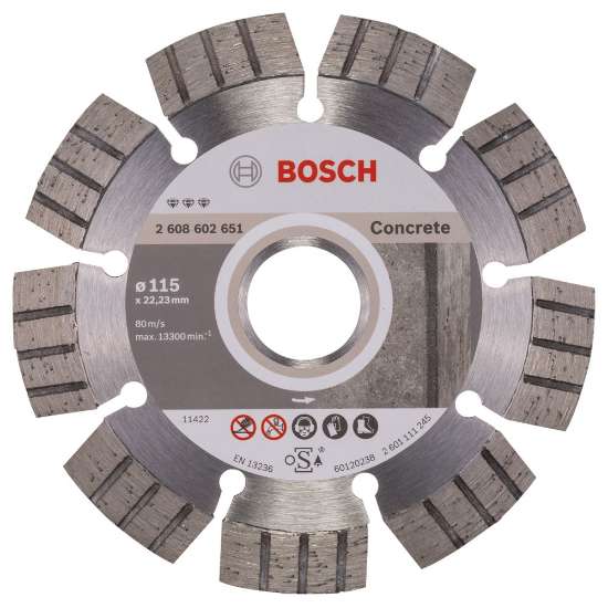 Afbeeldingen van Bosch Diamantdoorslijpschijf Best for Concrete