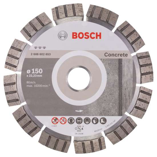 Afbeeldingen van Bosch Diamantdoorslijpschijf Best for Concrete