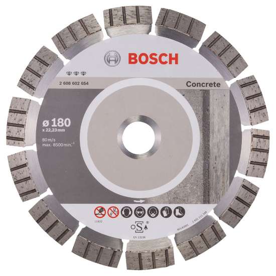 Afbeeldingen van Bosch Diamantdoorslijpschijf Best for Concrete