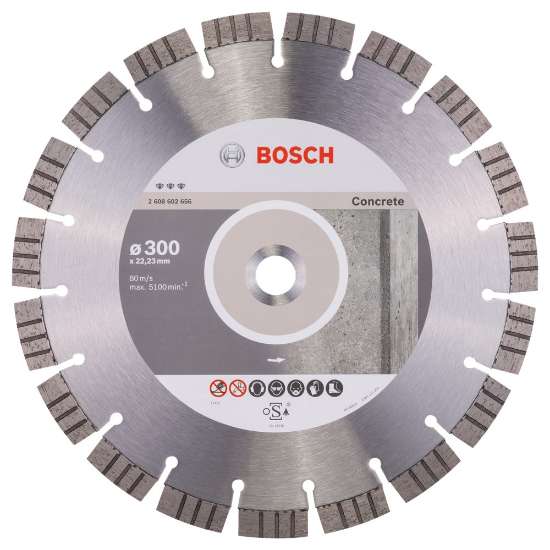 Afbeeldingen van Bosch Diamantdoorslijpschijf Best for Concrete