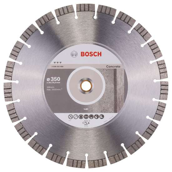 Afbeeldingen van Bosch Diamantdoorslijpschijf Best for Concrete