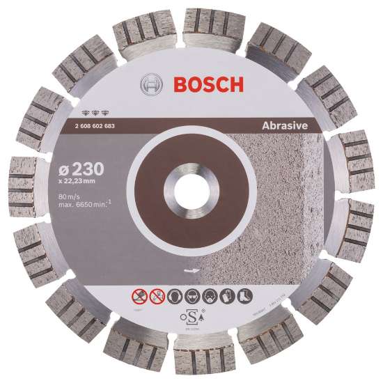 Afbeeldingen van Bosch Diamantdoorslijpschijf Best for Abrasive