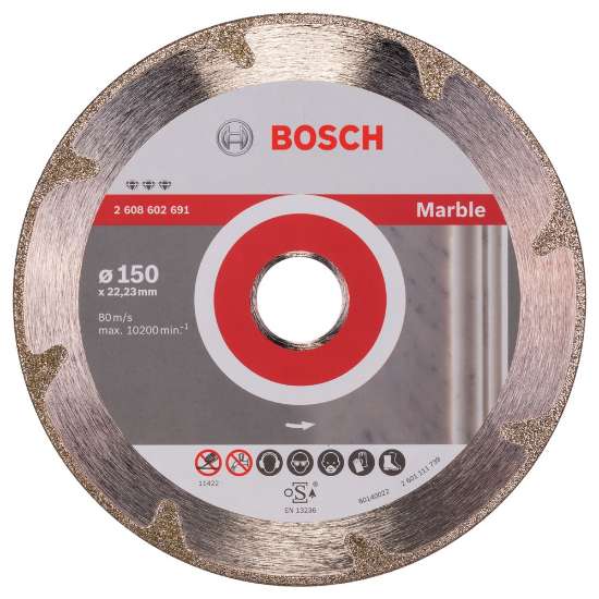 Afbeeldingen van Bosch Diamantdoorslijpschijf Best for Marble