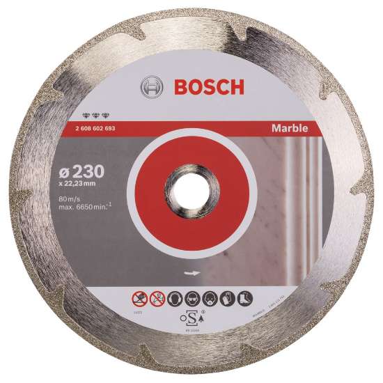 Afbeeldingen van Bosch Diamantdoorslijpschijf Best for Marble
