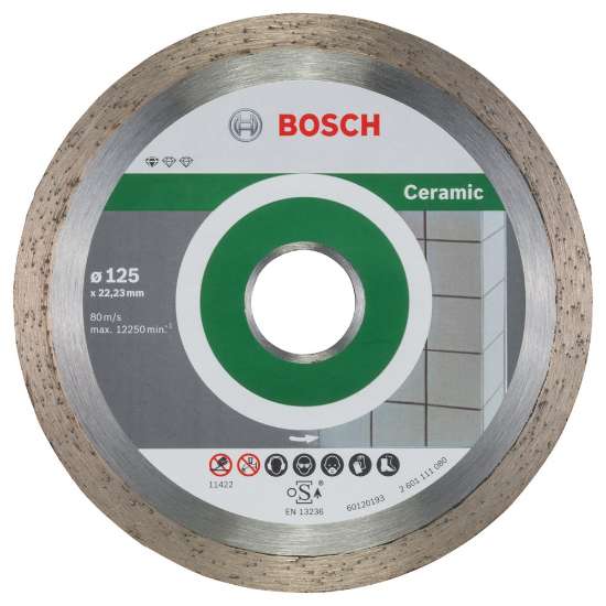 Afbeeldingen van Bosch Diamantdoorslijpschijf Standard for Ceramic
