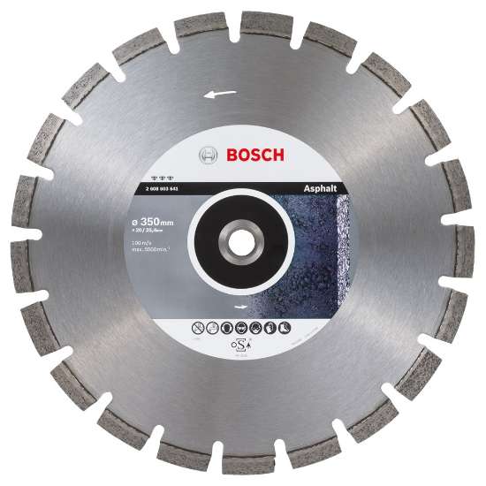 Afbeeldingen van Bosch Diamantdoorslijpschijf Best for Asphalt