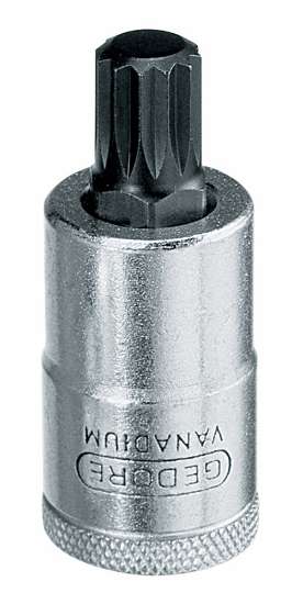 Afbeeldingen van GEDORE Dopsleutel-schroevendraaier 1/2" tbv binnentwaalfkant-schroeven XZN INX 19