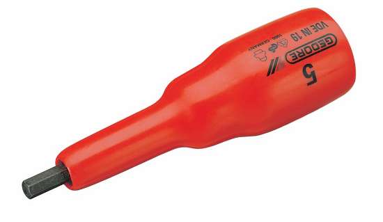 Afbeeldingen van VDE-Inbusdopsleutel 1/2" tbv binnenzeskant-schroeven