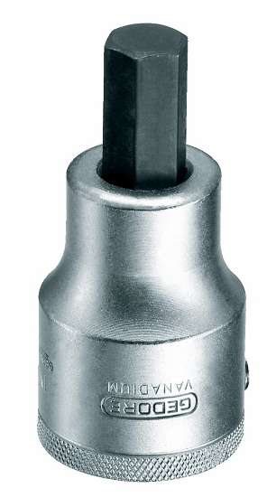 Afbeeldingen van Dopsleutel-schroevendraaier 3/4" tbv binnenzeskant-schroeven