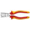 Afbeeldingen van GEDORE VDE-Draadstriptang STRIP-FIX met huls-isolatie VDE 8099 H