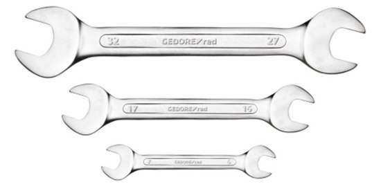 Afbeeldingen van Gedore Red Steeksleutelset kort SW 6-32 mm, 12 delig