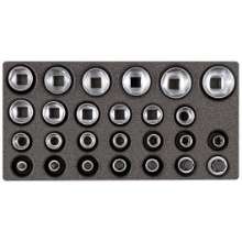 Afbeeldingen van Gedore Red Dopsleutelset 1/2” 2/6 CT-module, 26 delig