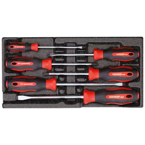 Afbeeldingen van Gedore Red Schroevendraaierset PH+SL 2/6 CT-module, 6 delig