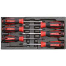Afbeeldingen van Gedore Red Schroevendraaierset TX 2/6 CT-module, 6 delig
