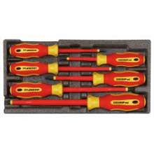 Afbeeldingen van Gedore Red VDE-Schroevendraaierset, 2/6 CT-module, 6 delig