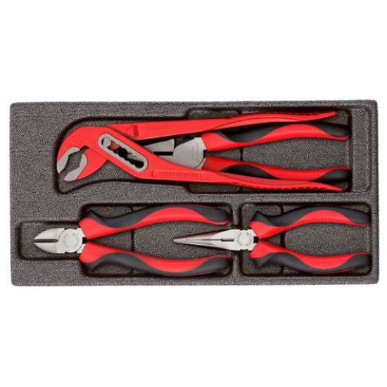 Afbeeldingen van Gedore Red Tangenset 2/6 CT-module, 4 delig