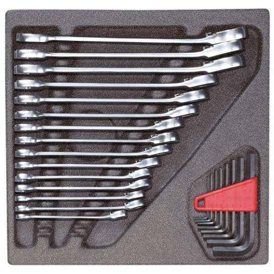 Afbeeldingen van Gedore Red Sleutelset 4/6 CT-module, 23 delig
