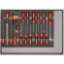 Afbeeldingen van Gedore Red Gereedschapsset schroevendraaiers + vijlen CT-module, 25 delig