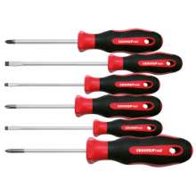 Afbeeldingen van Gedore Red 2C-schroevendraaierset PH+SL, 6 delig