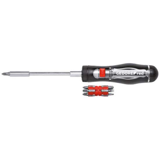 Afbeeldingen van Gedore Red Ratels Bit-telescopische 1/4” 13-in-1
