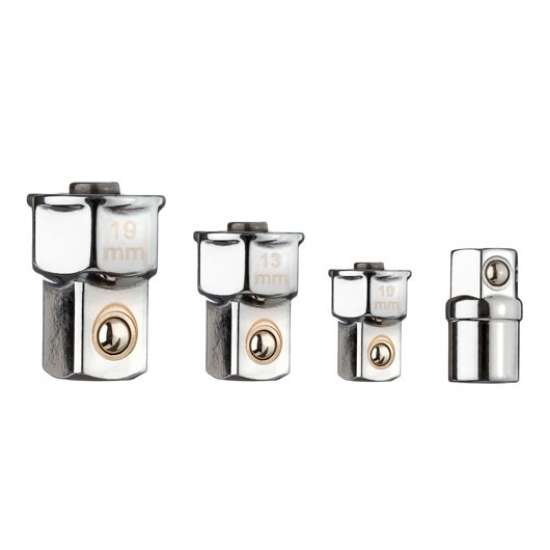 Afbeeldingen van Gedore Red Adapterset 4kt x 6kt voor ringsleutel 4 delig