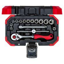 Afbeeldingen van Gedore Red Dopsleutelset 1/4” SW 4-13 mm, 16 delig