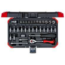 Afbeeldingen van Gedore Red Dopsleutelset 1/4” SW 4-13 mm, 33 delig