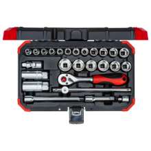 Afbeeldingen van Gedore Red Dopsleutelset 3/8” SW 6-24 mm, 26 delig