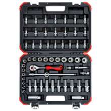 Afbeeldingen van Gedore Red Dopsleutelset 3/8”, SW 6-24 mm, 59 delig