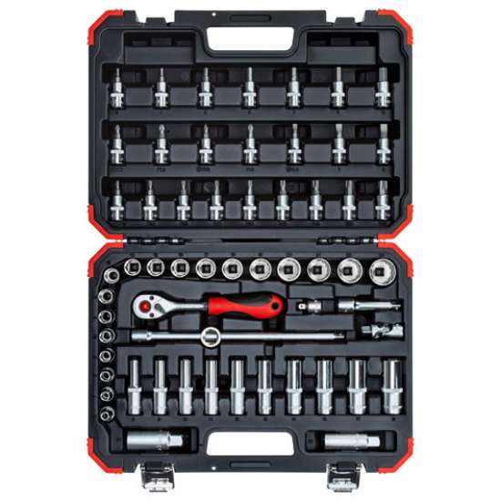 Afbeeldingen van Gedore Red Dopsleutelset 3/8”, SW 6-24 mm, 59 delig