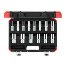 Afbeeldingen van Gedore Red Dopsleutelset 1/2”, zeskant, SW 10-32 mm, 14 delig