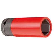 Afbeeldingen van Gedore Red Slagmoerdopsleutel 1/2", SW 21 mm, beschermhuls