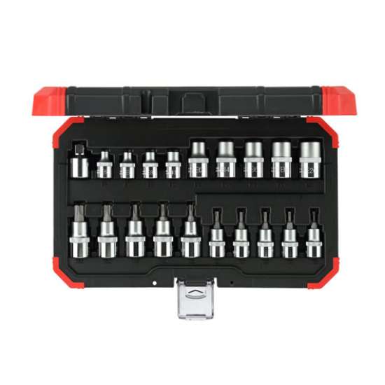 Afbeeldingen van Gedore Red Dopsleutelset 1/2”, TX, 20 delig